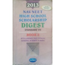 Navneet High School Scholarship Digest Std VII Book 3